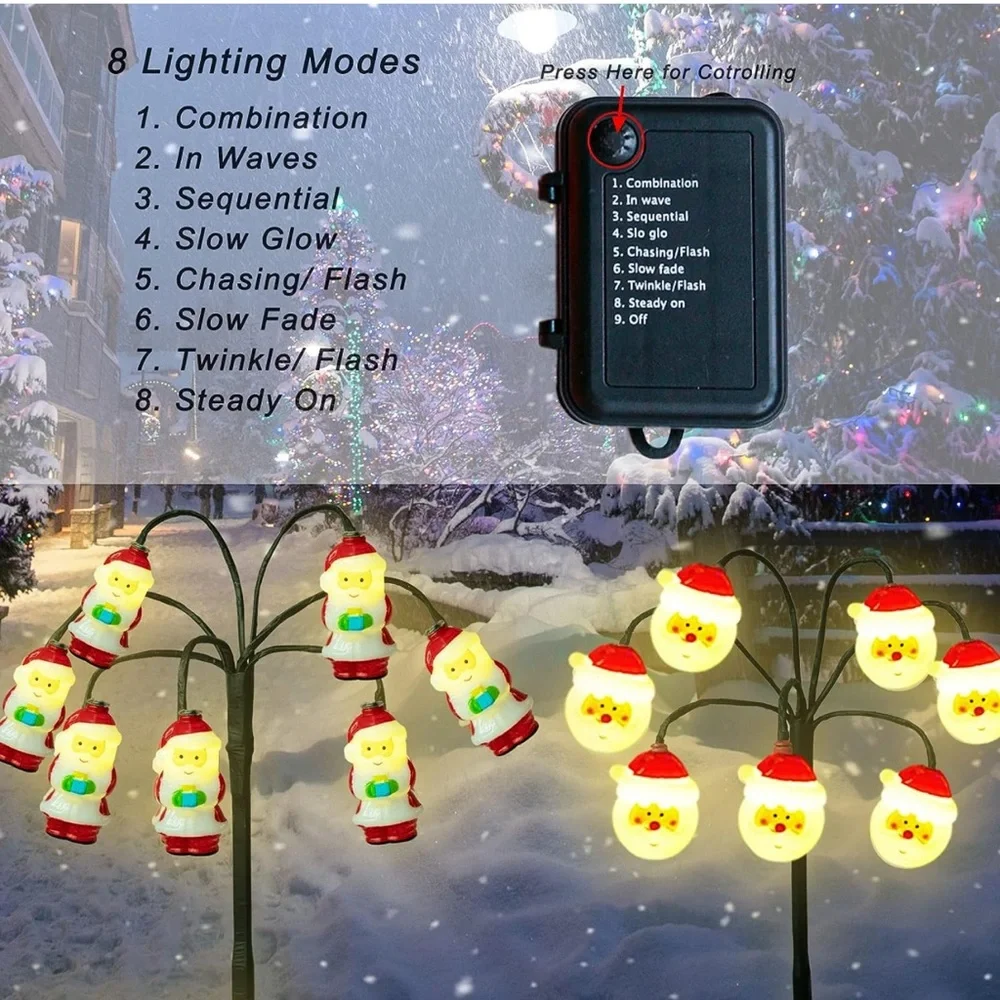 NWT Christmas garden lights.